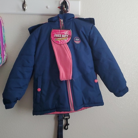 New fleece lined toddler size 4 winter jacket - Picture 1 of 3